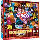 Puzzle 1000 piese Master Pieces - Blockbuster Movies - 80's (Master-Pieces-72203)