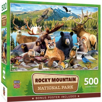 Puzzle 500 piese Master Pieces - Rocky Mountain... 2