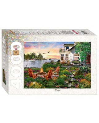 Puzzle 4000 piese Step - House by the River (Step-Puzzle-85416)