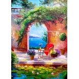 Puzzle 1000 piese ENJOY - Sea View Through the Arch (Enjoy-1838)