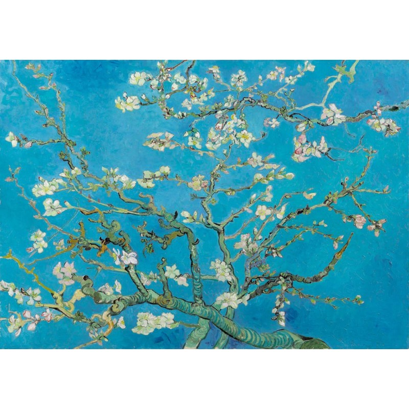 Puzzle 1000 piese Bluebird Puzzle - Vincent Van Gogh: Almond Blossom, 1890 (Art-by-Bluebird-F-60209)