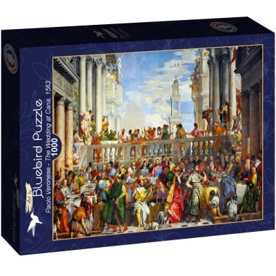 Puzzle 1000 piese Bluebird Puzzle - Paolo Veronese:The... 2