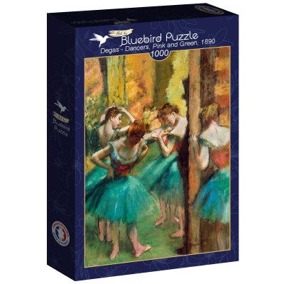 Puzzle 1000 piese Bluebird Puzzle - Edgar Degas:Dancers,... 2