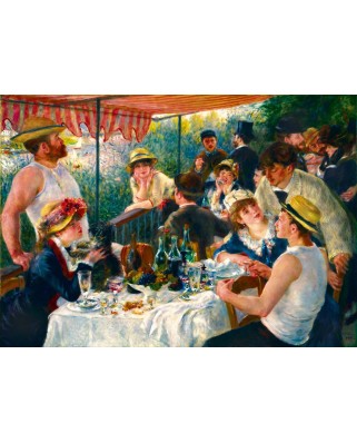 Puzzle 1000 piese Bluebird Puzzle - Auguste Renoir: Luncheon of the Boating Party, 1881 (Art-by-Bluebird-F-60243)