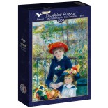 Puzzle 1000 piese Bluebird Puzzle - Auguste Renoir:Two Sisters (On the Terrace), 1881 (Art-By-Bluebird-F-60245)