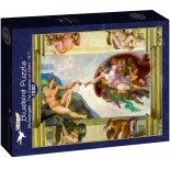 Puzzle 1000 piese Bluebird Puzzle - Michelangelo Buonarroti:The Creation of Adam, 1511 (Art-By-Bluebird-F-60248)