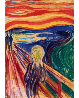 Puzzle 1000 piese Bluebird Puzzle - Edvard Munch: Munch - The Scream, 1910 (Art-by-Bluebird-F-60252)