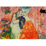 Puzzle 1000 piese Bluebird Puzzle - Gustav Klimt:The Women Friends, 1917 (Art-By-Bluebird-F-60255)