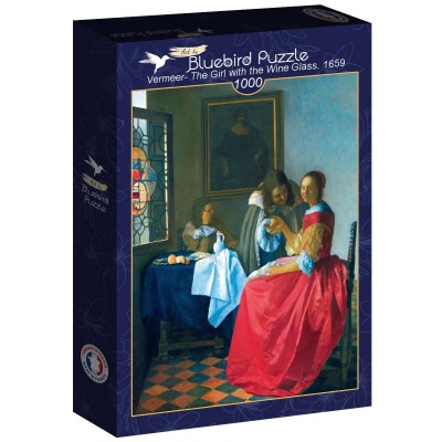 Puzzle 1000 piese Bluebird Puzzle - Johannes Vermeer:The... 2