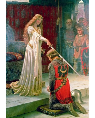 Puzzle 1000 piese Bluebird Puzzle - Leighton Edmund Blair: The Accolade, 1901 (Art-by-Bluebird-F-60265)