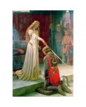 Puzzle 1000 piese Bluebird Puzzle - Leighton Edmund Blair: The Accolade, 1901 (Art-by-Bluebird-F-60265)