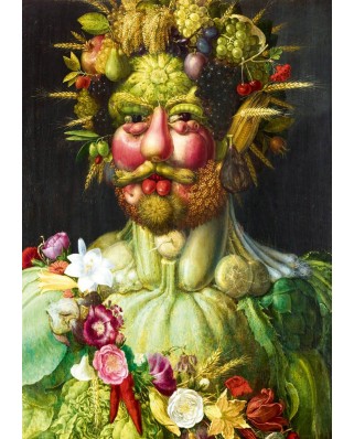 Puzzle 1000 piese Bluebird Puzzle - Giuseppe Arcimboldo: Rudolf II of Habsburg as Vertumnus, 1590 (Art-by-Bluebird-F-60267)