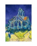 Puzzle 1000 piese Bluebird Puzzle - Vincent Van Gogh: The Church in Auvers-sur-Oise, 1890 (Art-by-Bluebird-F-60280)