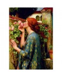 Puzzle 1000 piese Bluebird Puzzle - John William Waterhouse: The Soul of the Rose, 1903 (Art-by-Bluebird-F-60282)