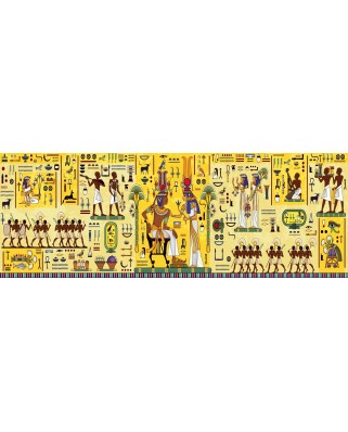 Puzzle 1000 piese panoramic Bluebird Puzzle - Egyptian Hieroglyph (Art-by-Bluebird-F-60299)