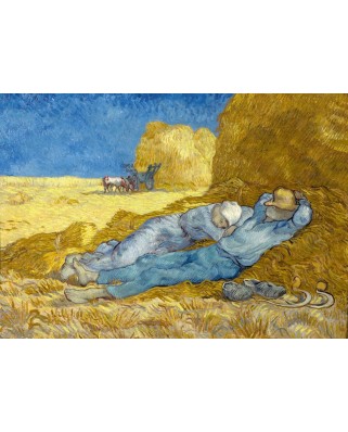 Puzzle 1000 piese Bluebird Puzzle - Vincent Van Gogh: The siesta (after Millet), 1890 (Art-by-Bluebird-F-60305)