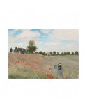 Puzzle 1000 piese Bluebird Puzzle - Claude Monet: Poppy Field, 1873 (Art-by-Bluebird-F-60312)