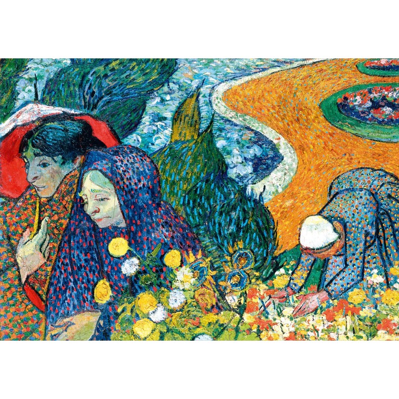 Puzzle 1000 piese Bluebird Puzzle - Vincent Van Gogh: Memory of the Garden at Etten (60324)