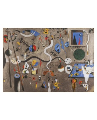 Puzzle 1000 piese Bluebird Puzzle - Joan Miro: The Harlequin's Carnival, 1924-1925 (Art-by-Bluebird-F-60332)