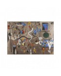 Puzzle 1000 piese Bluebird Puzzle - Joan Miro: The Harlequin's Carnival, 1924-1925 (Art-by-Bluebird-F-60332)