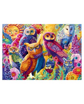 Puzzle 2000 piese Bluebird Puzzle - Owl Autonomy (Bluebird-Puzzle-F-90005)