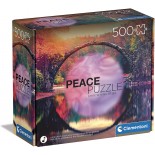 Puzzle 500 piese Clementoni - Peace - Mindful Reflection (Clementoni-35119)