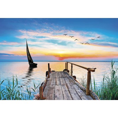 Puzzle 500 piese Clementoni - Peace - Peaceful Wind...