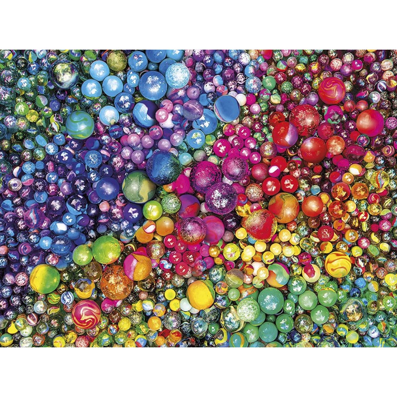 Puzzle 1000 piese Clementoni - Colorboom Collection - Marbles (Clementoni-39650)