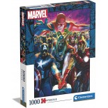 Puzzle 1000 piese Clementoni - Marvel - The Avengers (Clementoni-39672)