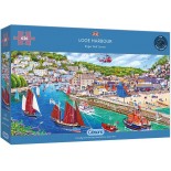 Puzzle 636 piese panoramic Gibsons - Looe Harbour (Gibsons-G4054)
