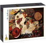 Puzzle 2000 piese Grafika - World map in Spices (Grafika-F-30064)