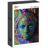 Puzzle 2000 piese Grafika - Face Art - Portrait of woman (Grafika-F-30068)