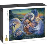 Puzzle 2000 piese Grafika - Josephine Wall:Leda and the Swan (Grafika-F-30238)