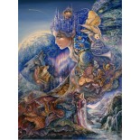 Puzzle 2000 piese Grafika - Josephine Wall:Once in a Blue Moon (Grafika-F-30243)