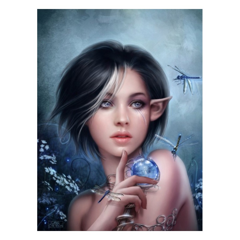 Puzzle 2000 piese Grafika - Cris Ortega: The Curse of the Dragonfly (Grafika-F-30258)