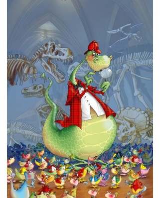 Puzzle 2000 piese Grafika - Francois Ruyer: Dragon (Grafika-F-30383)