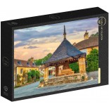 Puzzle 500 piese Grafika - Market Cross in Castle Combe, Cotswolds (Grafika-F-32213)