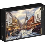 Puzzle 500 piese Grafika - Chuck Pinson:The Warmth of Small Town Living (Grafika-F-32223)