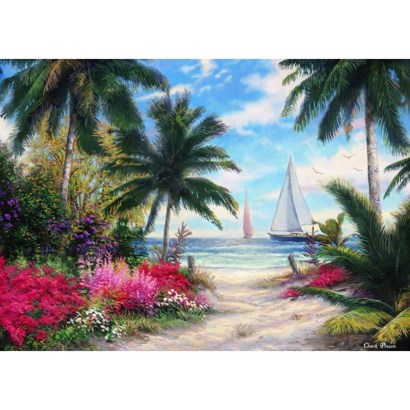 Puzzle 500 piese Grafika - Chuck Pinson: Sea Breeze Trail (Grafika-F-32236)