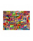 Puzzle 500 piese Grafika - Collage - Colors (Grafika-F-32251)