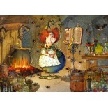 Puzzle 500 piese Grafika - Francois Ruyer:Witch (Grafika-F-32289)