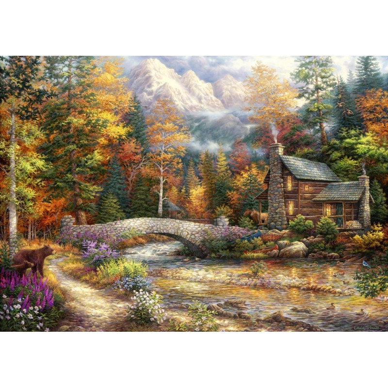 Puzzle 500 piese Grafika - Chuck Pinson: Call of the Wild (Grafika-F-32295)