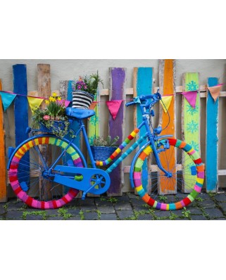 Puzzle 500 piese Grafika - My Beautiful Colorful Bike (Grafika-F-32309)