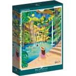 Puzzle 1000 piese Pieces & Peace - Nolwenn Studio:Cenote Ik'il (Pieces-And-Peace-0006)