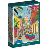 Puzzle 1000 piese Pieces & Peace - Nolwenn Studio:Cartagena (Pieces-And-Peace-0007)
