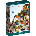 Puzzle 1000 piese Pieces & Peace - Tomljanovic Maja:Forest City (Pieces-And-Peace-0012)