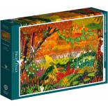 Puzzle 1000 piese Pieces & Peace - Thomas Alain:Conure Doree (Pieces-And-Peace-0054)