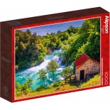 Puzzle 1000 piese Alipson - Cascades de Krka, Croatie (Alipson-Puzzle-50020)