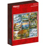 Puzzle 1000 piese Alipson - Seasons Nine Patch (Alipson-Puzzle-50044)