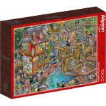 Puzzle 1000 piese Alipson - Steve Skelton:Pontcheffs Harbor (Alipson-Puzzle-50048)